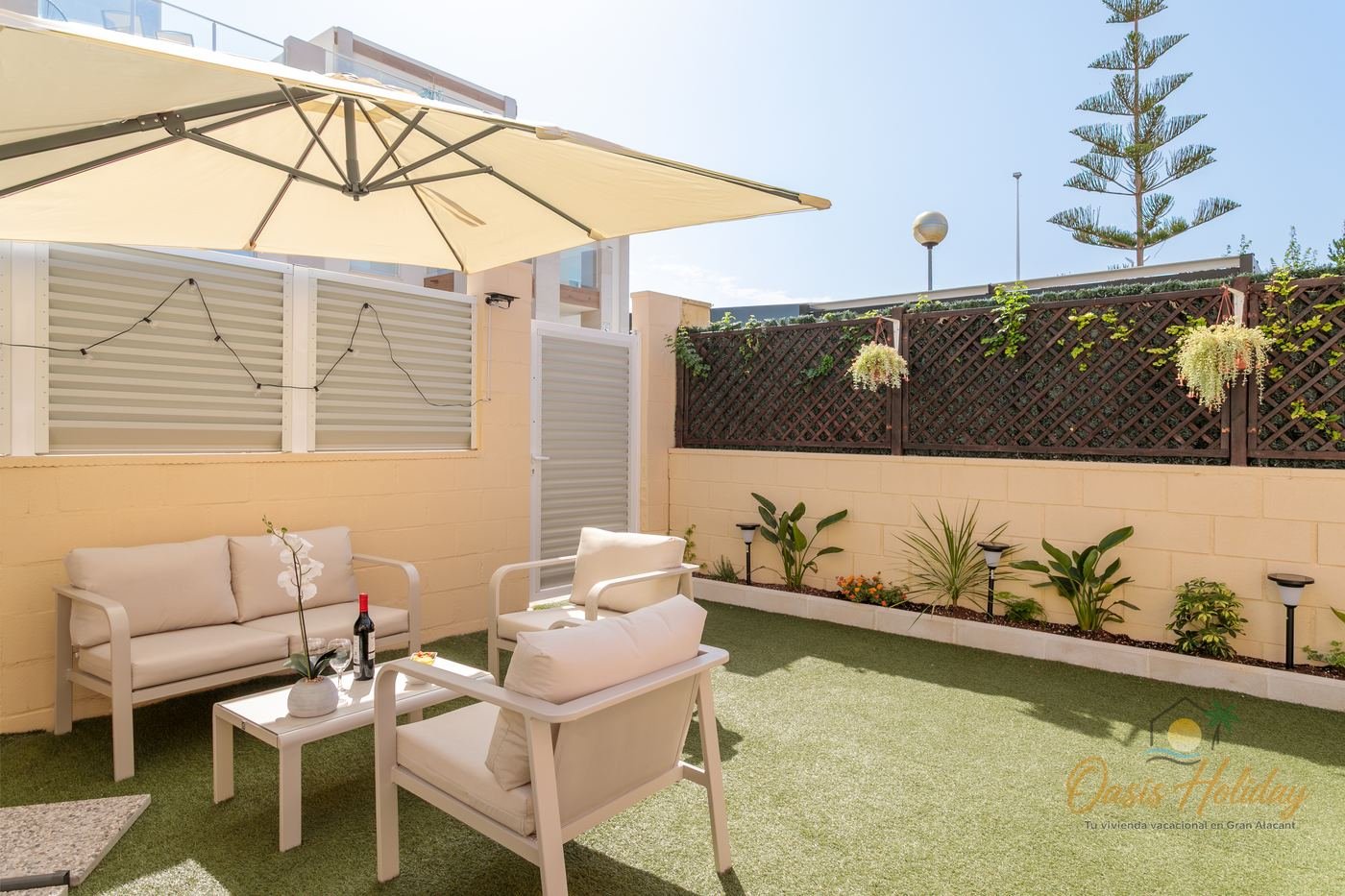 Zona chill-out exterior